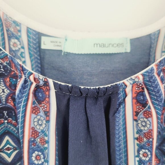 Maurices Boho Print Short Romper - Picture 4 of 8